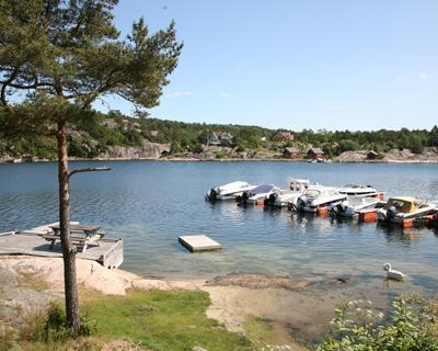 Langeneskilen Inn Eksteriør billede